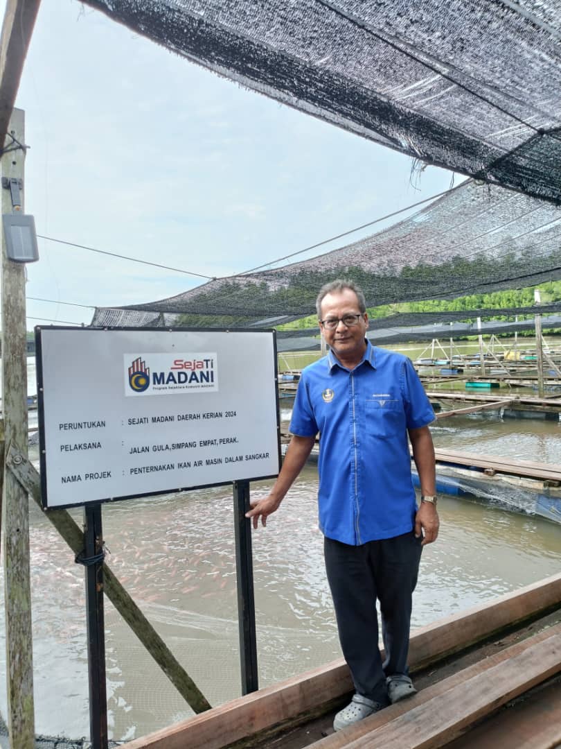 Gambar Projek PENTERNAKAN IKAN AIR MASIN DALAM SANGKAR