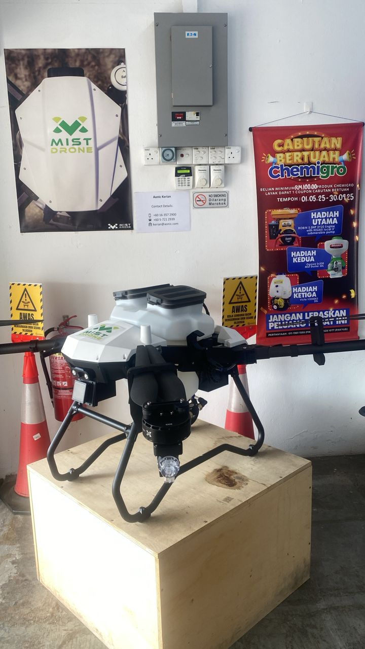 Gambar Projek PROJEK PENGGUNAAN DRON UNTUK PERTANIAN